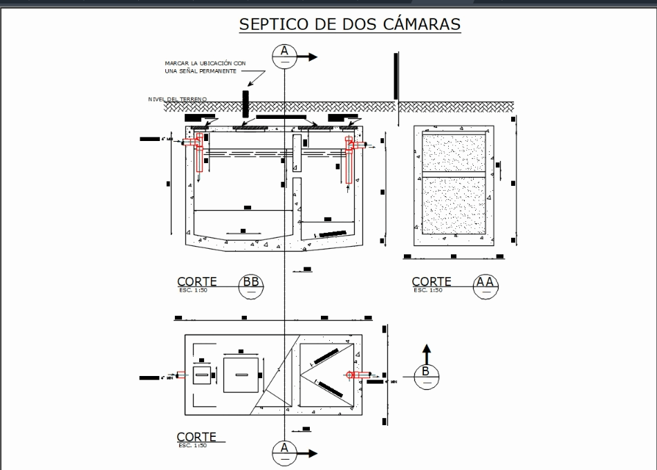 Septic tank for revit