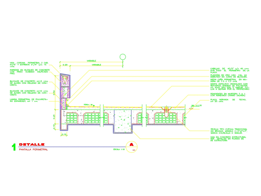 Impermeabilizacion de jardineras