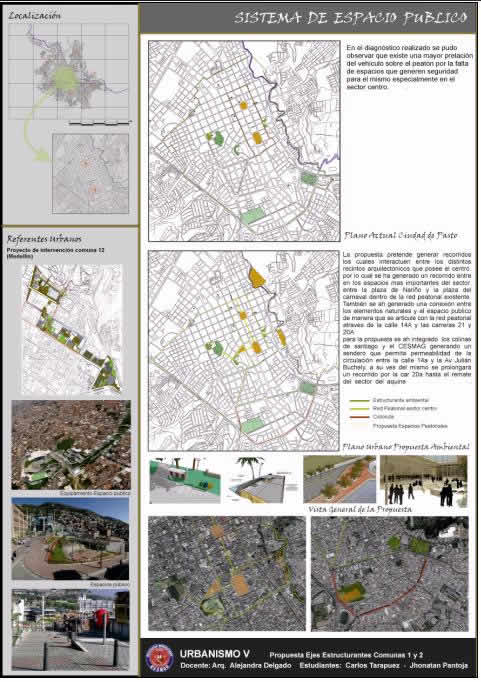 Structural systems, Public Spaces, Environmental Design, Columbia