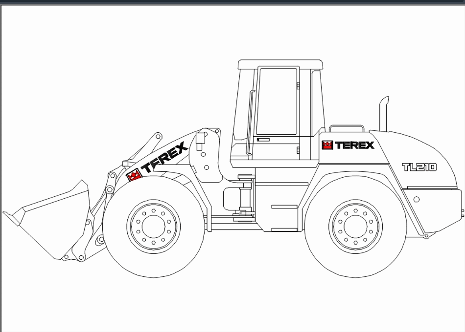 Terex TL210 Heavy Duty Loader