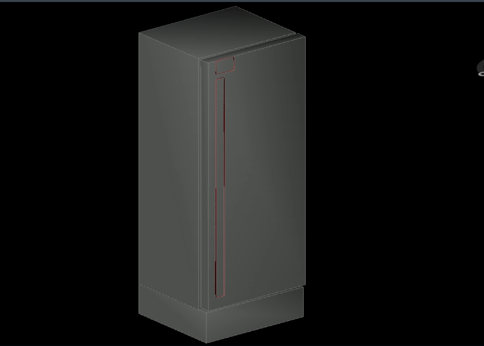 réfrigérateur 3D