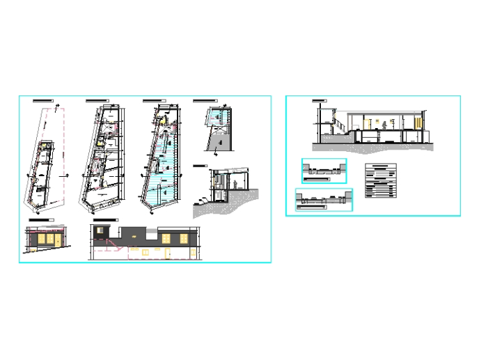 Hausarchitekturplan