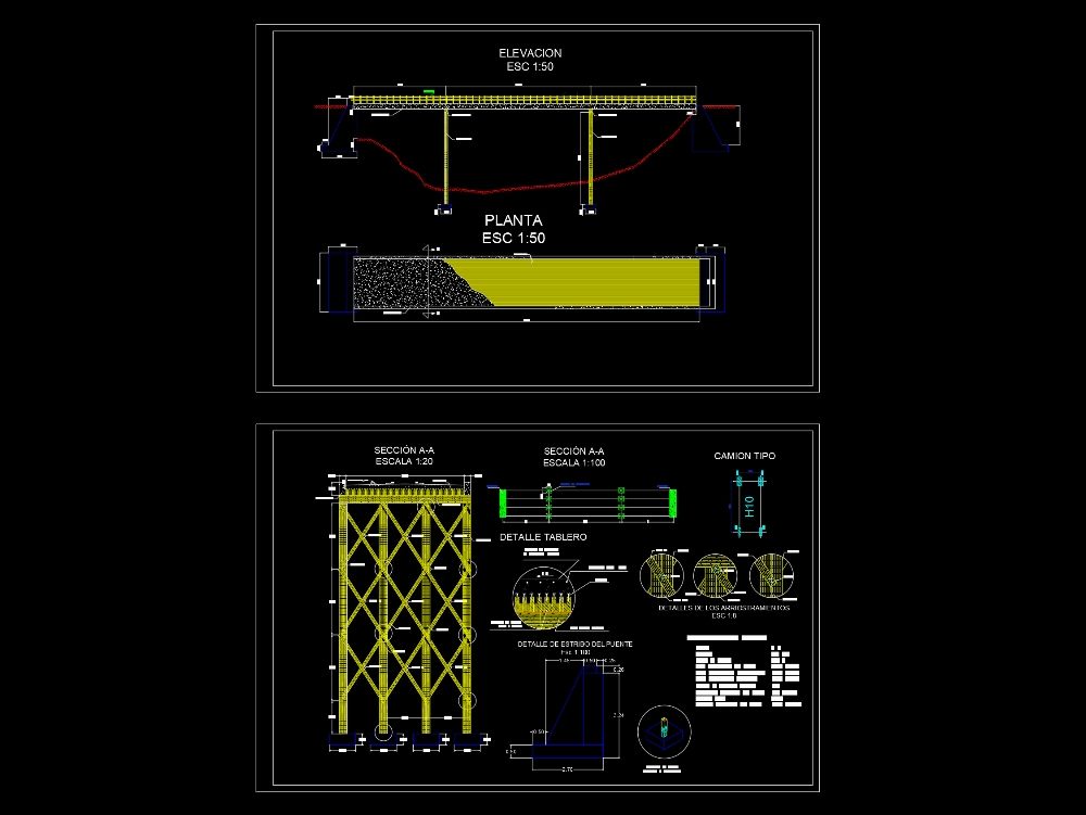 Puente De Madera En Autocad Descargar Cad 28018 Kb Bibliocad 7854