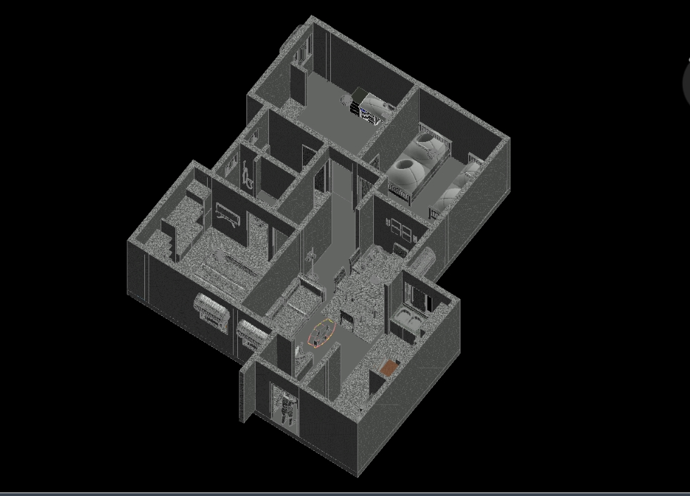 3D-Wohnung
