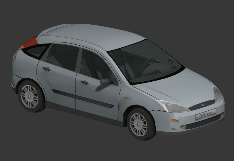 Ford Focus in 3d