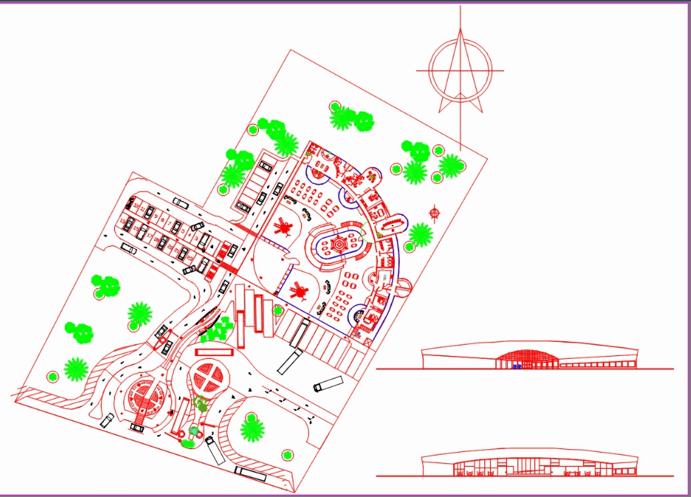 Rest Area in Mass Transit Line