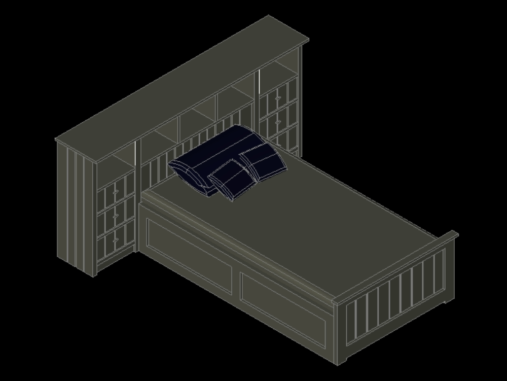 3D modular bed