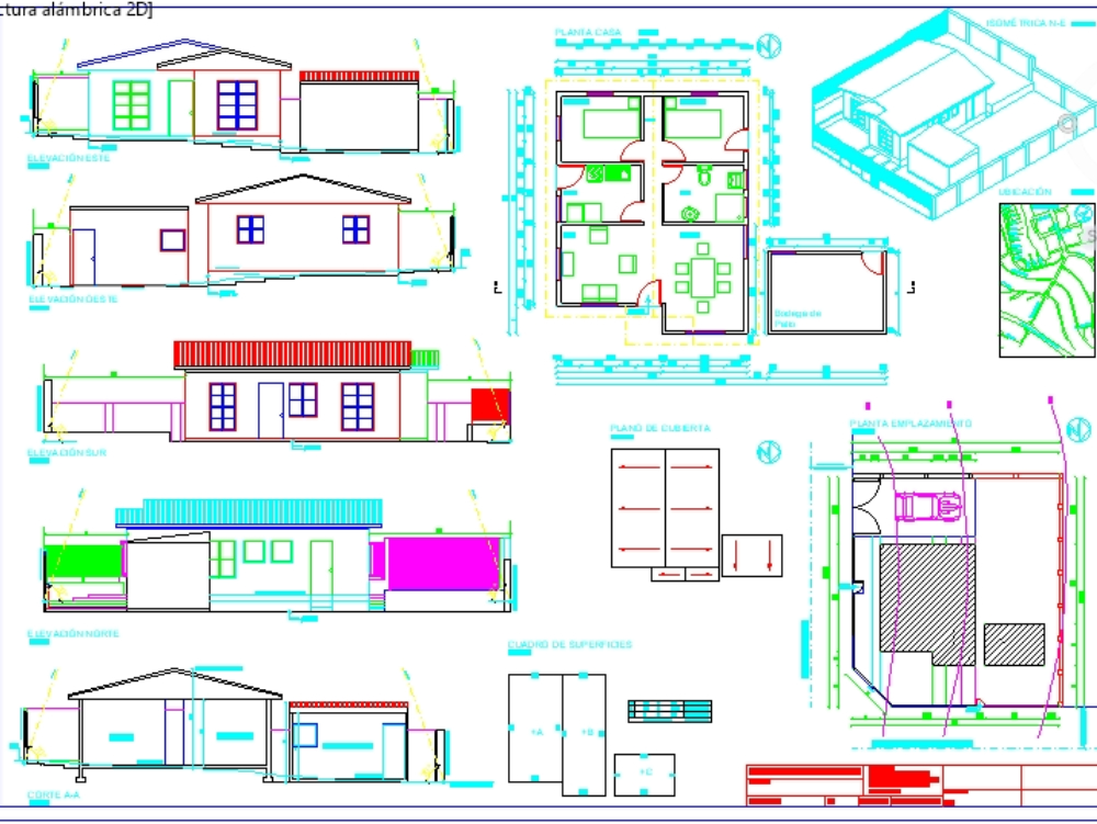 Regularizacion de vivienda en AutoCAD | CAD ( KB) | Bibliocad