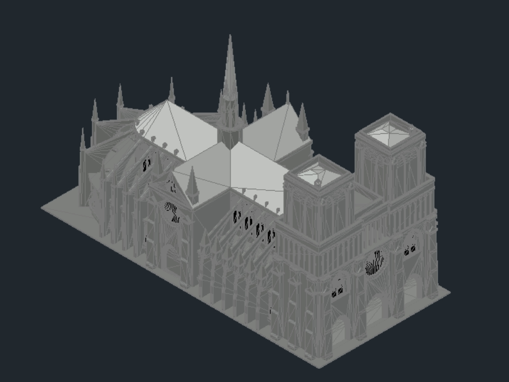 cathédrale 3D