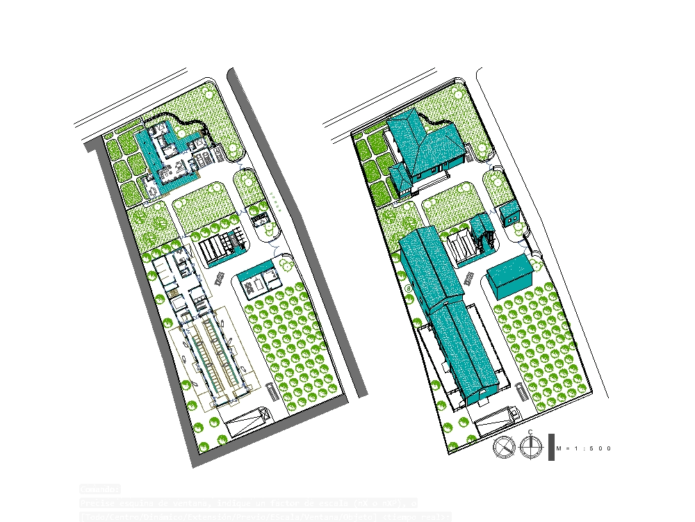 Cow farm in AutoCAD Download CAD free (1.1 MB) Bibliocad