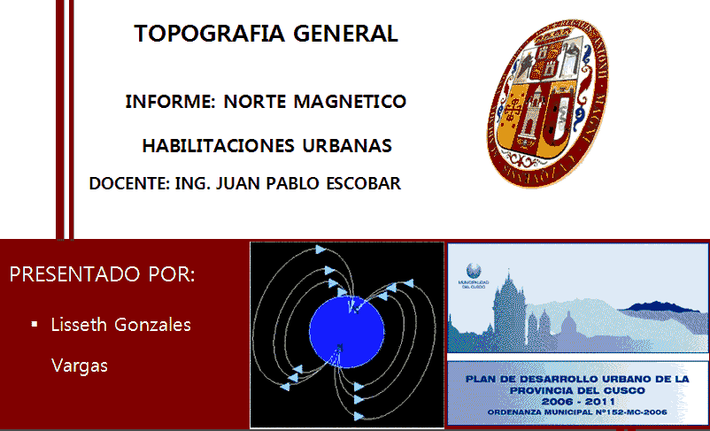 MONOGRAPH RE URBAN DEVELOPMENT, CUSCO, PERU