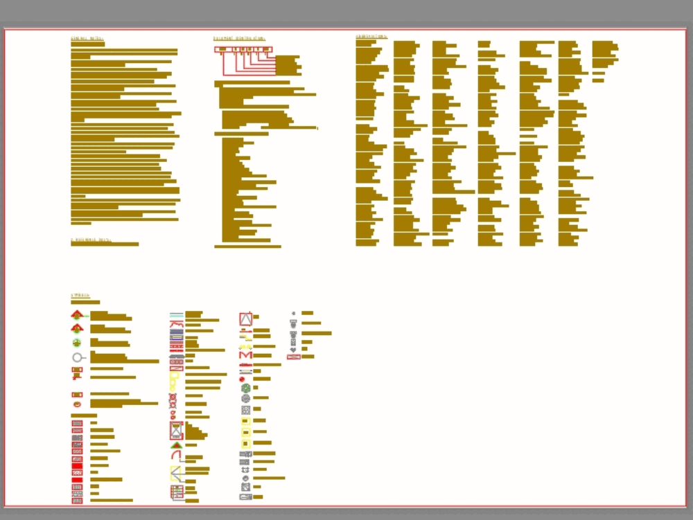 Architecture general notes in AutoCAD | CAD (215.24 KB) | Bibliocad