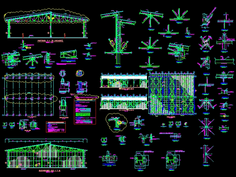 industrial plant in autocad cad download 4.41 mb