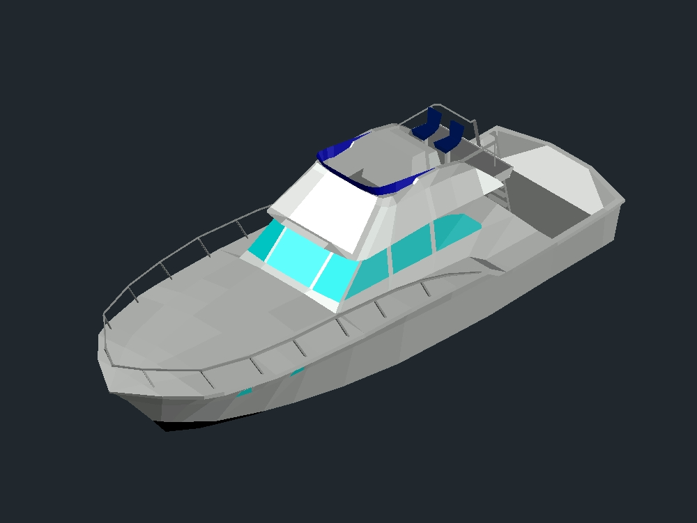 yacht 3D