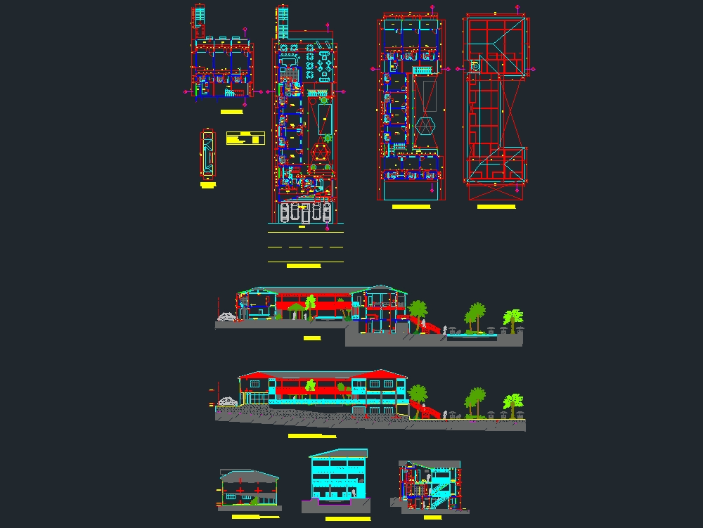 Planta Do Hotel Em Autocad Baixar Cad 1 36 Mb Bibliocad