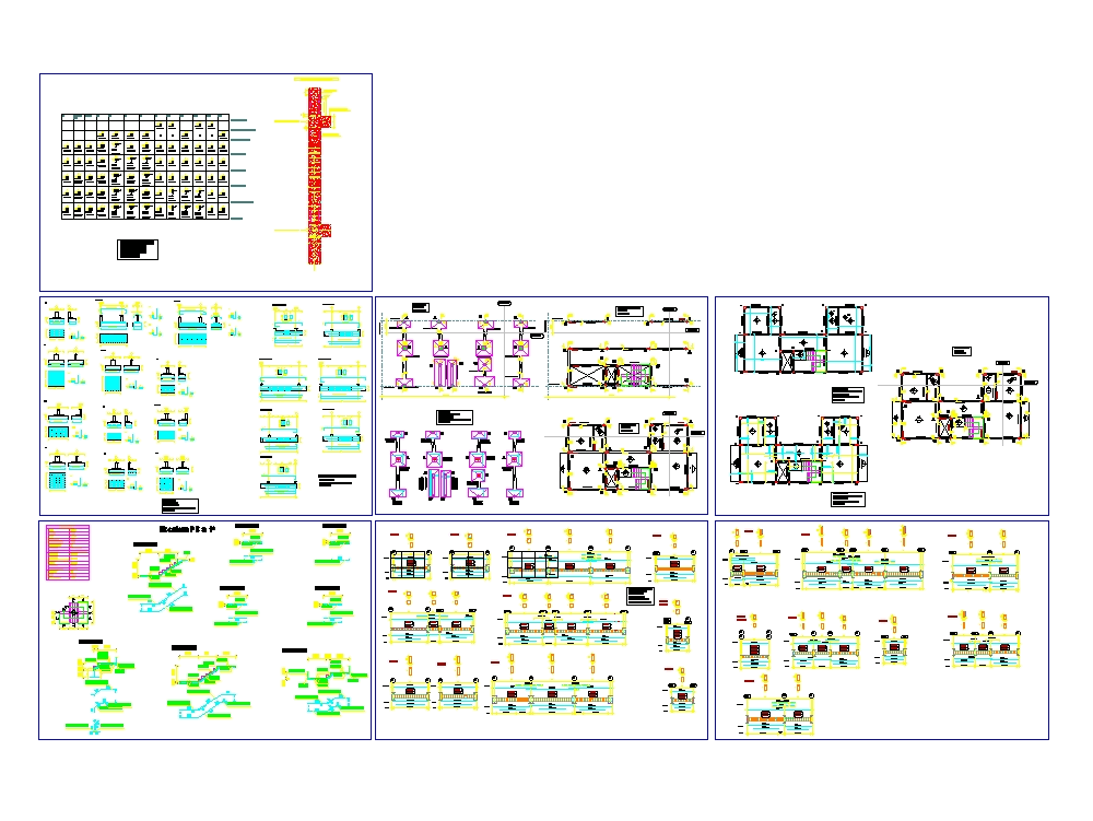 Replanteo de bases en AutoCAD Descargar CAD (1.25 MB) Bibliocad