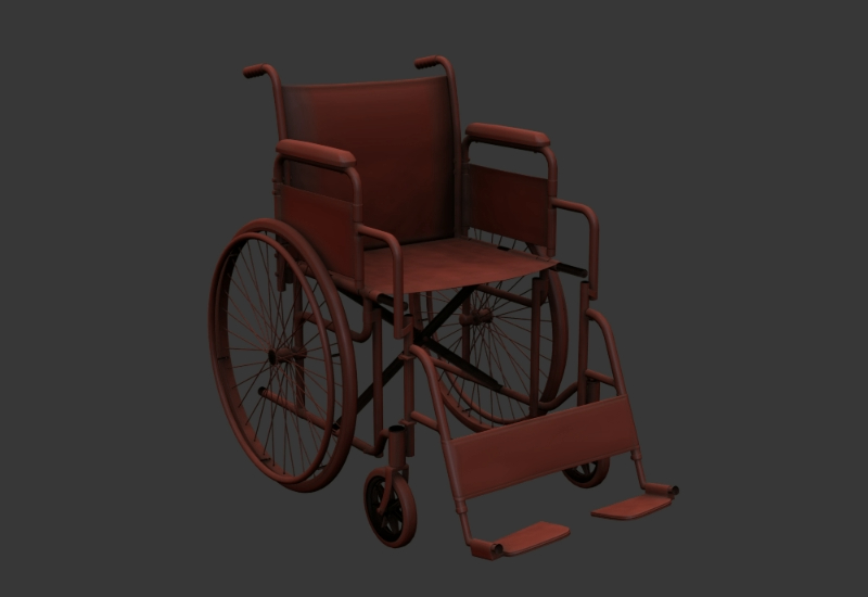 Wheelchair 3D
