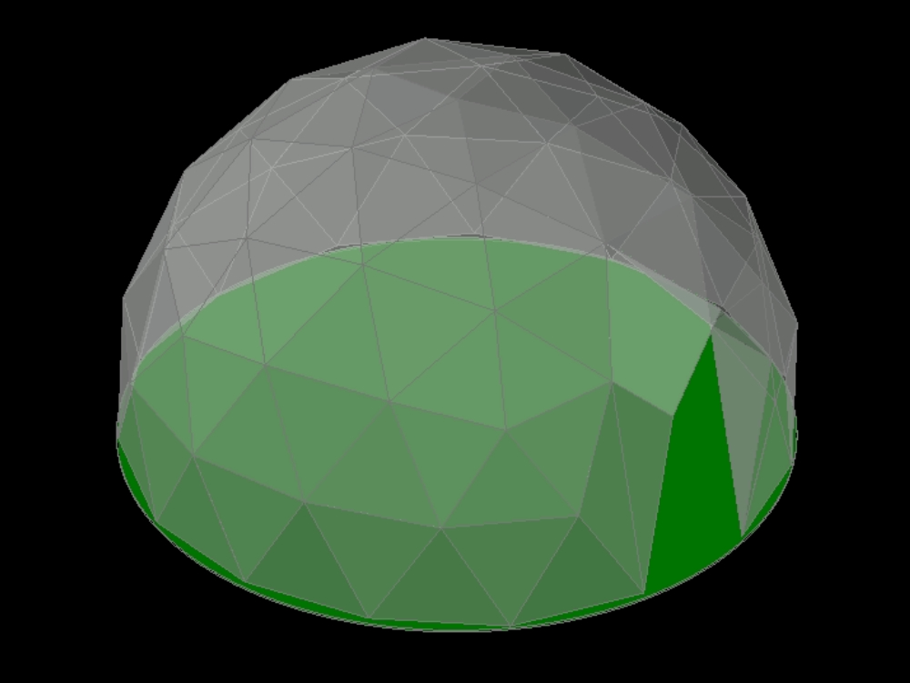 3d dome.