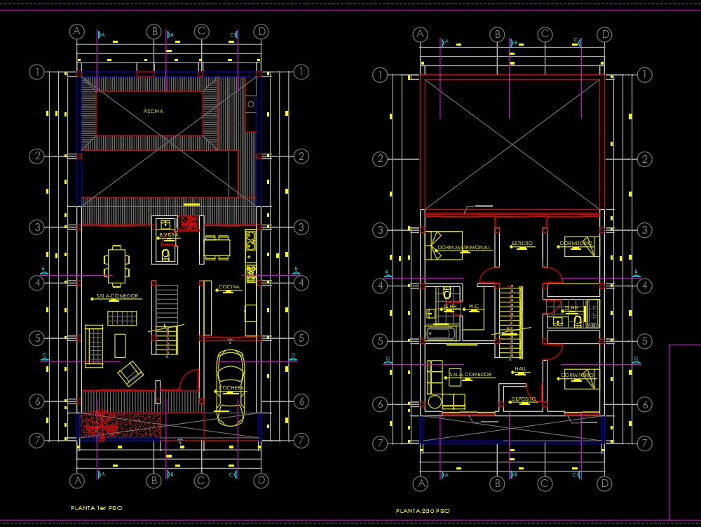 Casa Da Família Em Autocad Baixar Cad 677 51 Kb Bibliocad