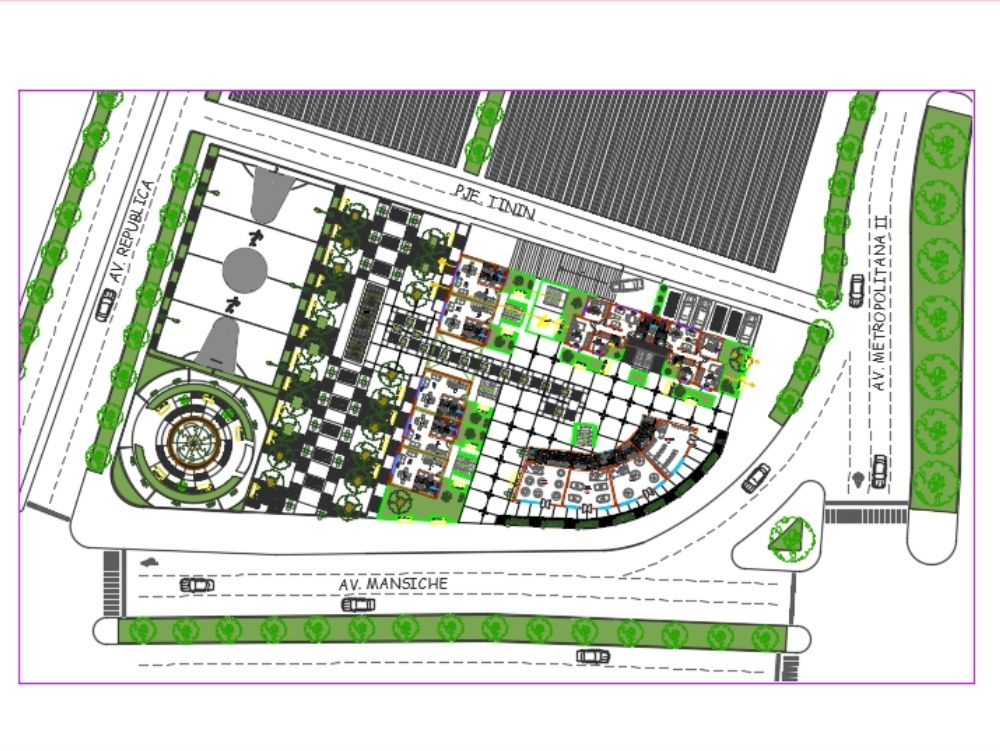 Multi 3 blocks in AutoCAD | CAD download (5.57 MB) | Bibliocad