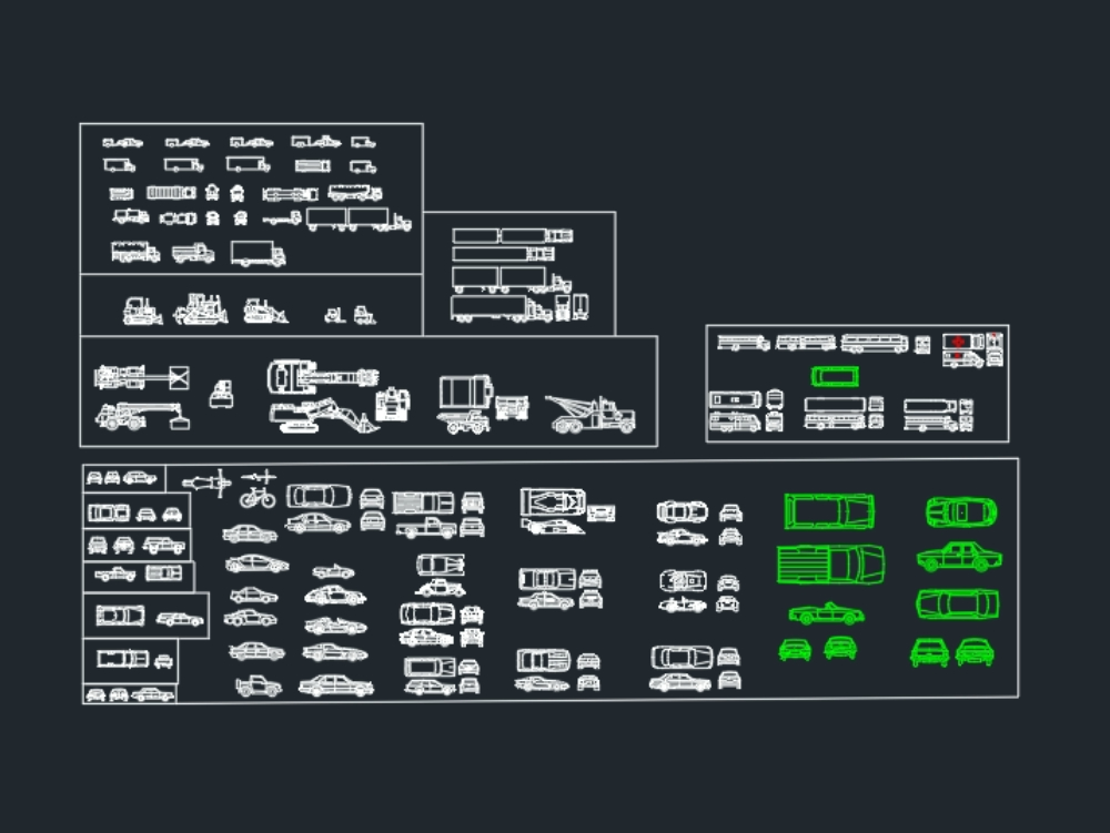 Blocos CAD/Dwg gratis para AutoCAD - Download