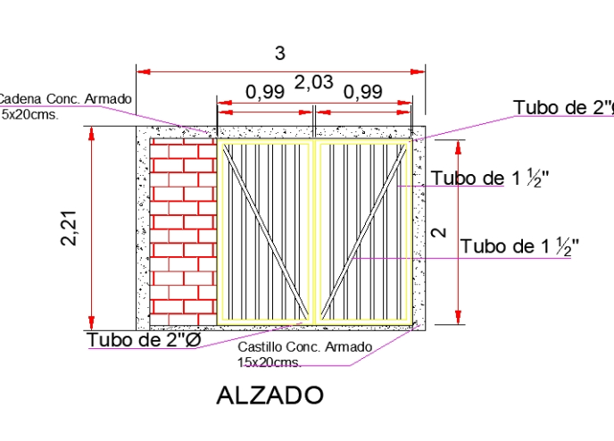 Detalle de reja