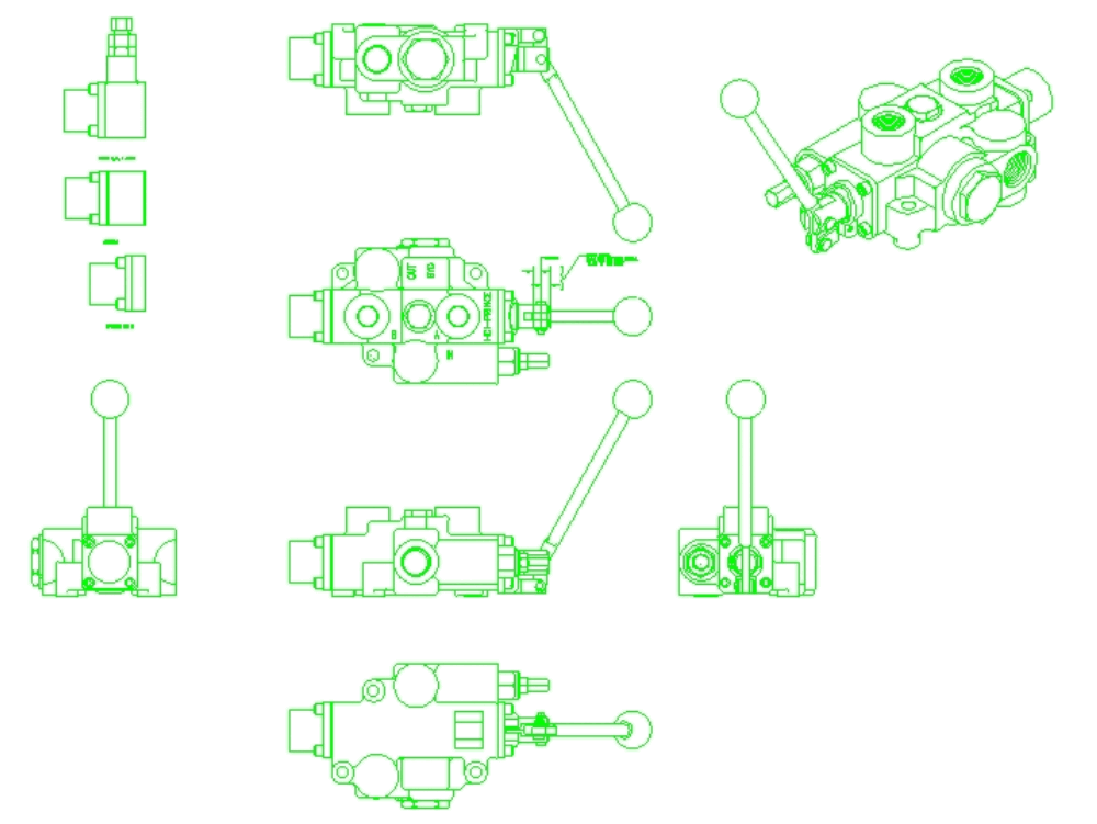 Shift levers in AutoCAD CAD download (584.02 KB) Bibliocad