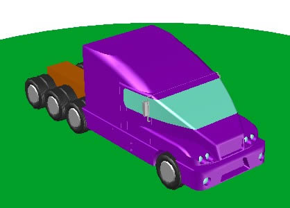 Camion 3D
