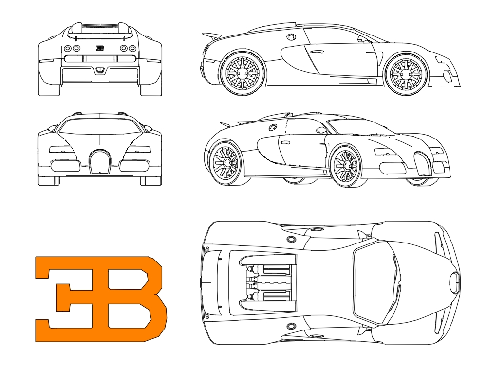 Bugatti Veyron-Auto
