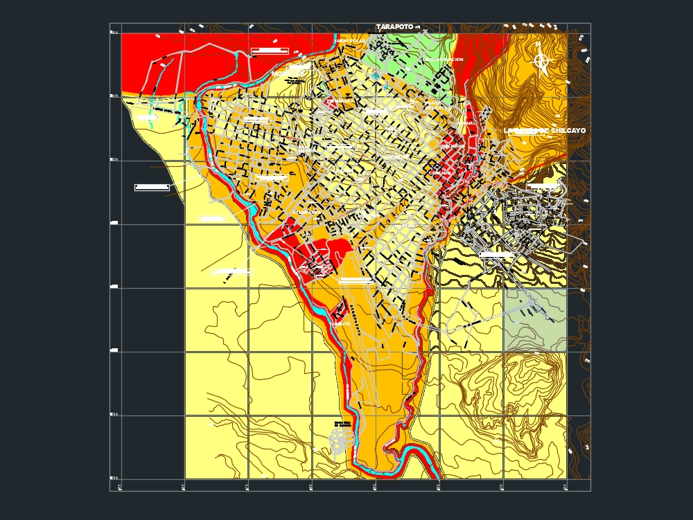 Geological hazards map