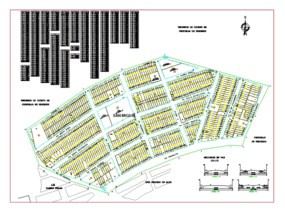 Urbanizacion En Autocad Descargar Cad Gratis 45262 Kb Bibliocad 5783