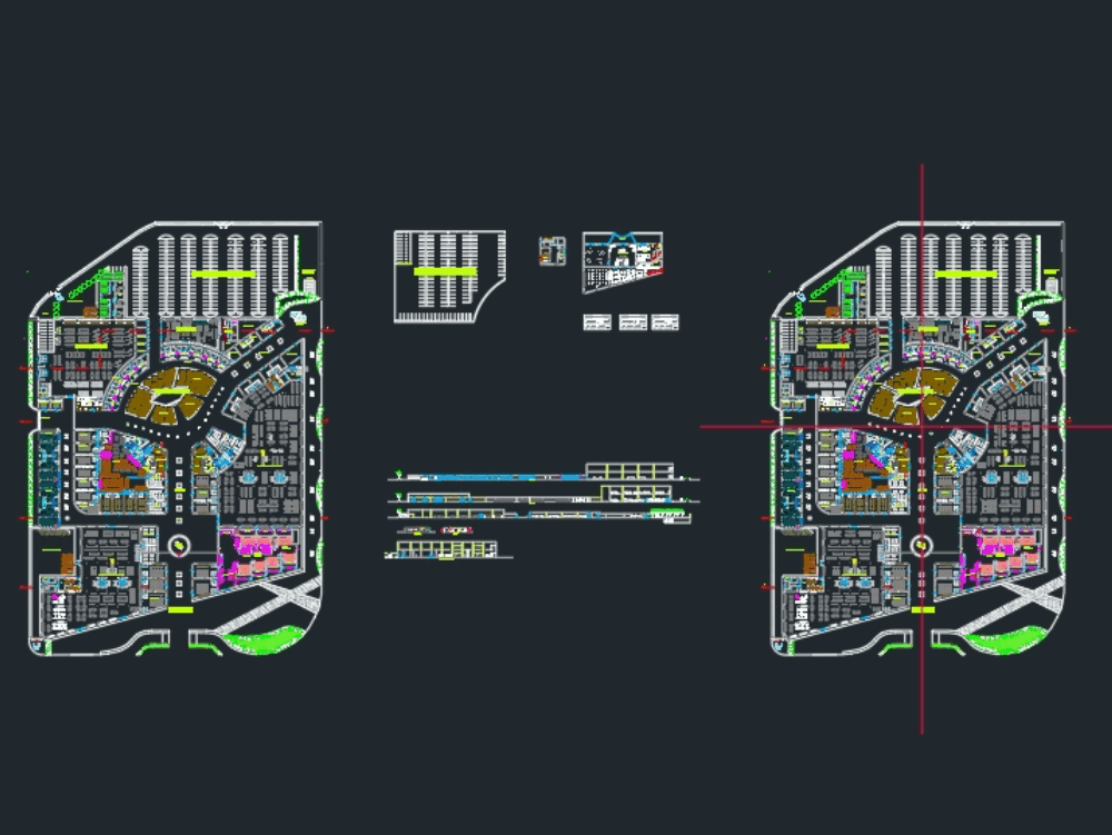 Mall Centro Comercial Em Autocad Baixar Cad 2 94 Mb Bibliocad