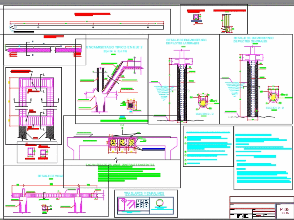 Pilotes En Autocad Descargar Cad Kb Bibliocad