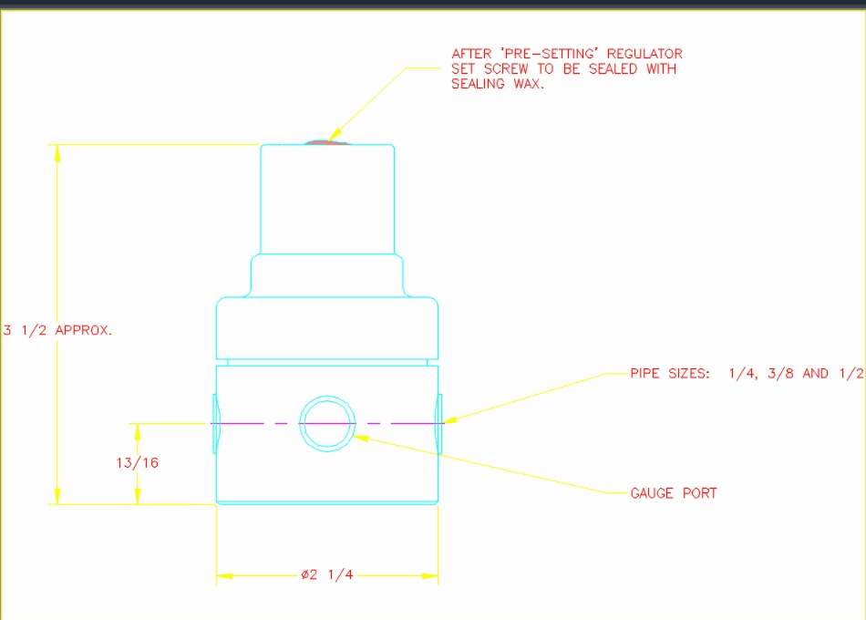 Tamperproof regulator en AutoCAD Descargar CAD gratis (211.04 KB