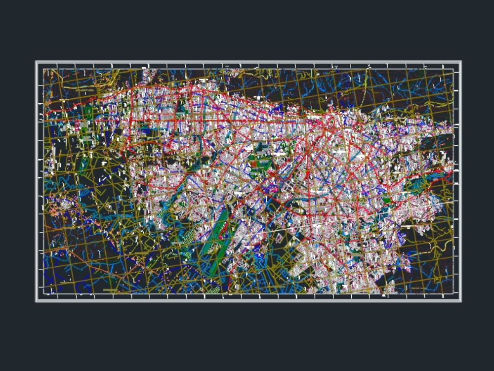 Bogotá-Karte