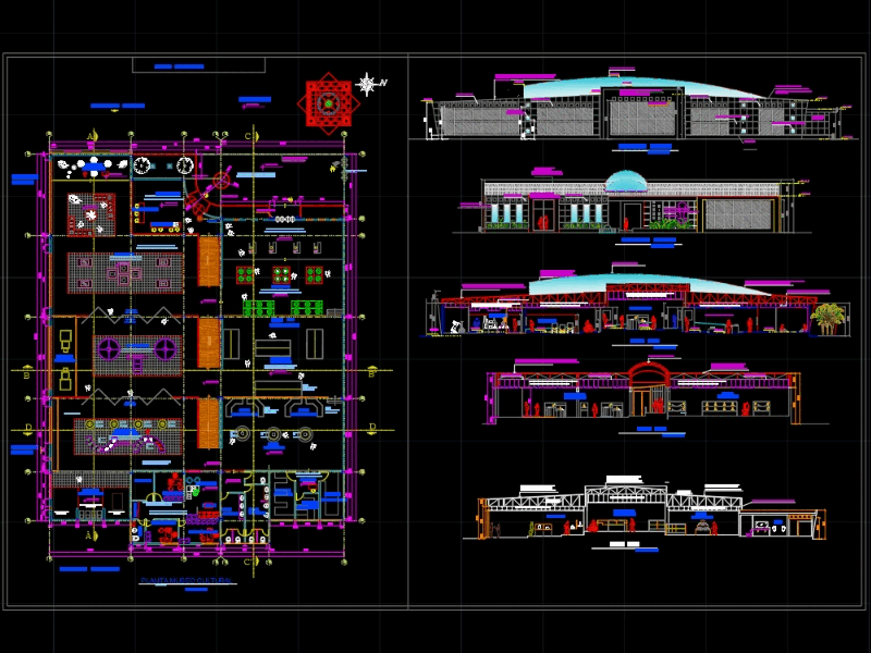 Museu Em Autocad Baixar Cad 2 38 Mb Bibliocad