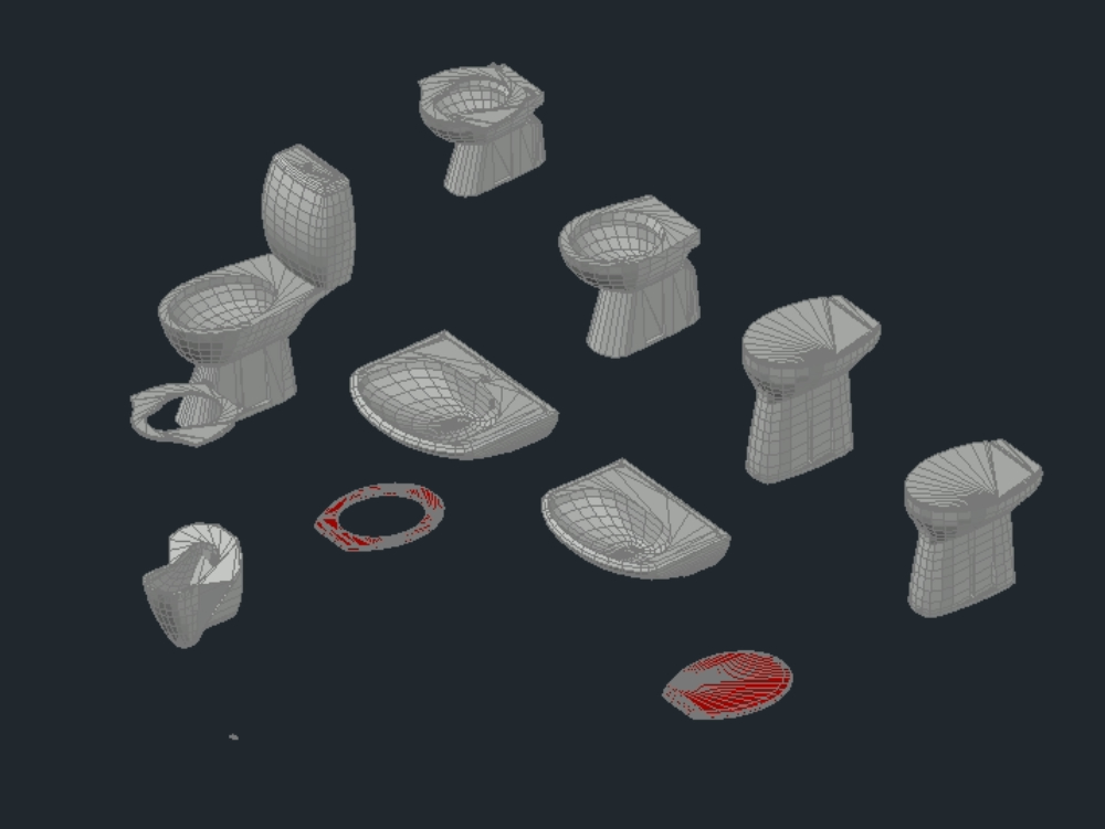 Artefacts sanitaires 3D