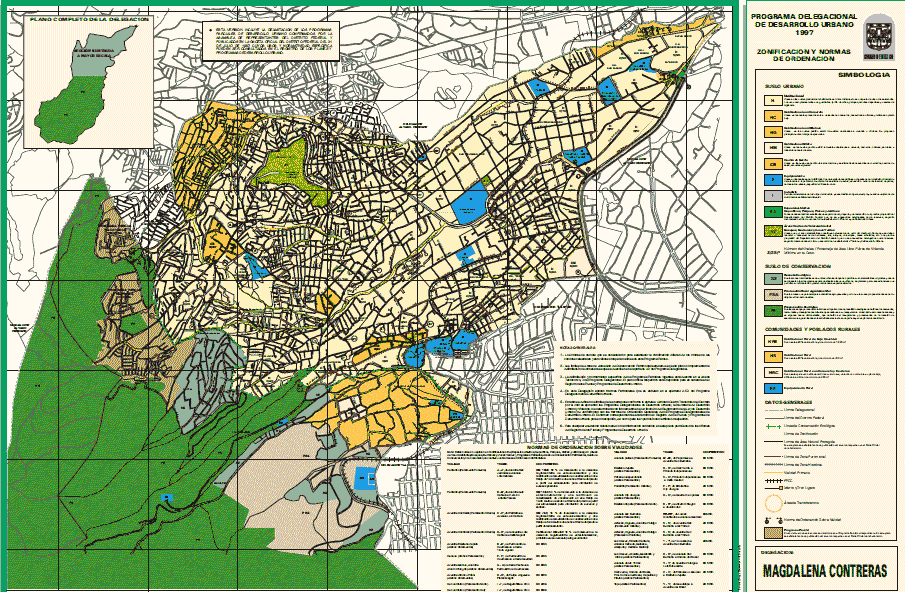 Plan de développement urbain Magdalena contreras
