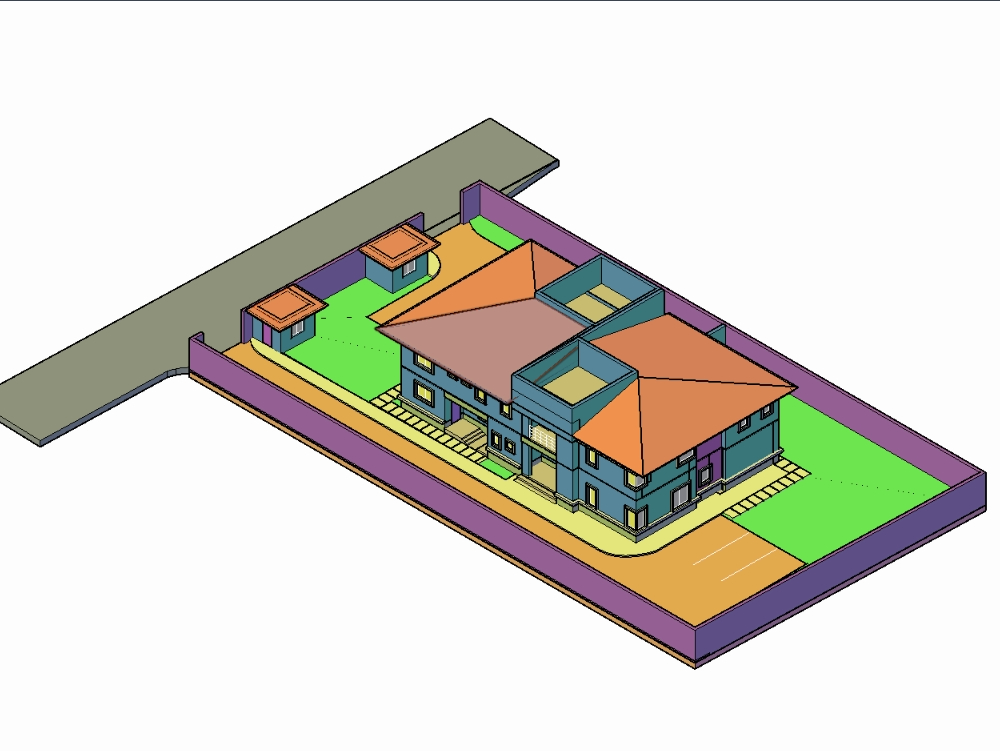 Residencia- Casa 3D