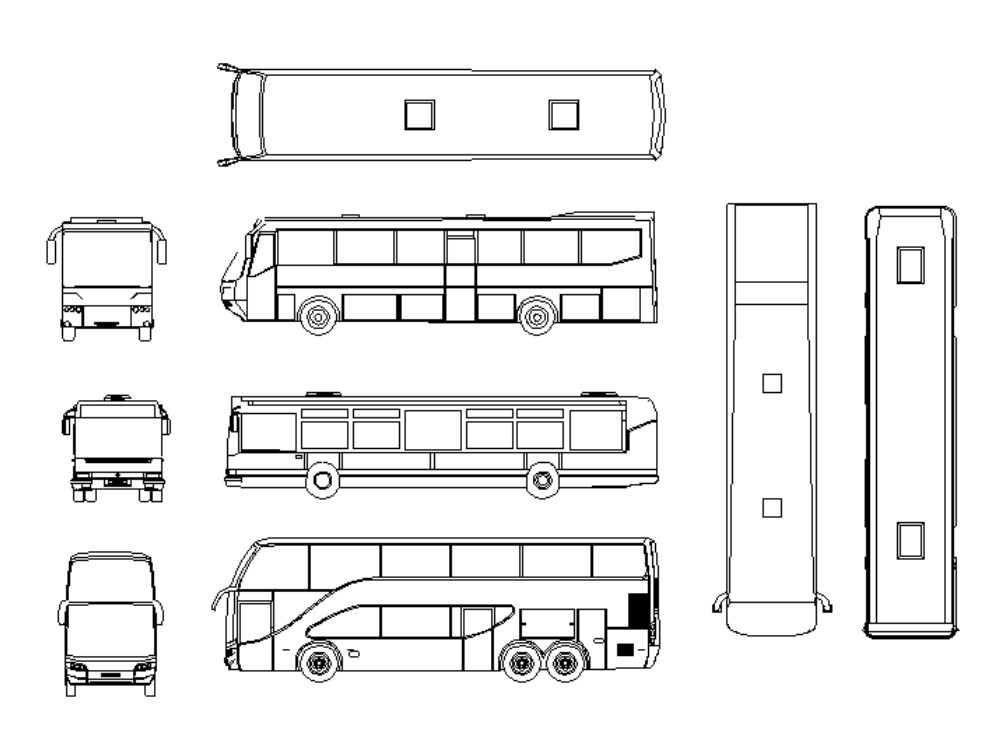 Autobuses.