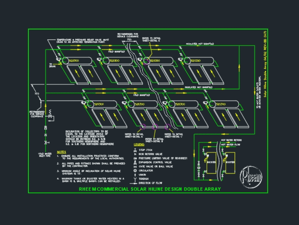Photovoltaic panel detail in AutoCAD | CAD download (52.45 ... solar junction box diagram 