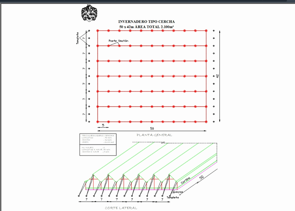 Greenhouse in AutoCAD | Download CAD free (163.36 KB ... electrical plan design pictures 