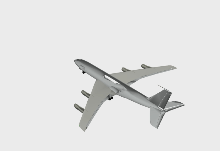 Airplane Boeing 707