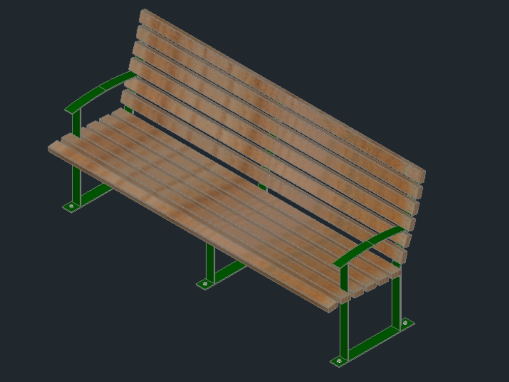3d bench