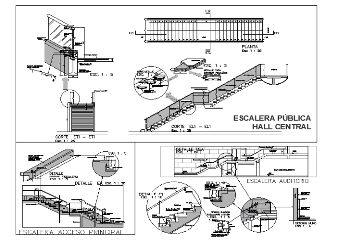 Escada pública