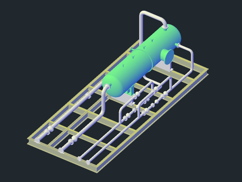 séparateur de gaz 3D