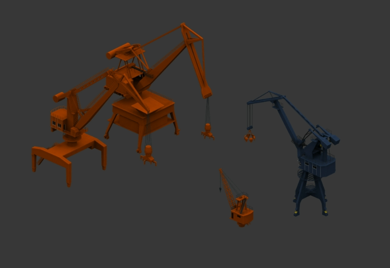 3d Cranes