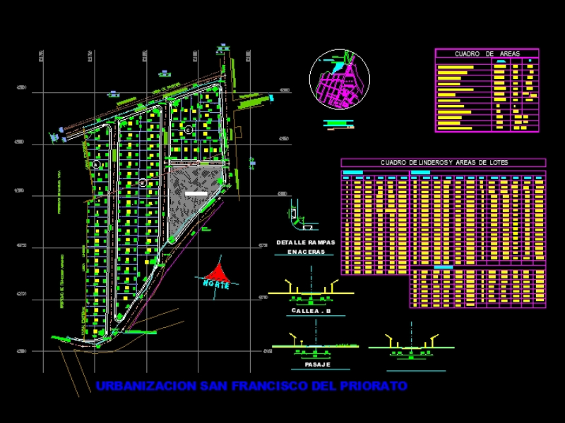 Urbanization of san francisco del priorato