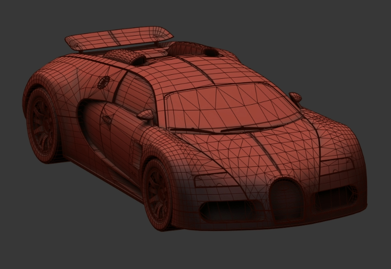 Bugatti Veyron 3d