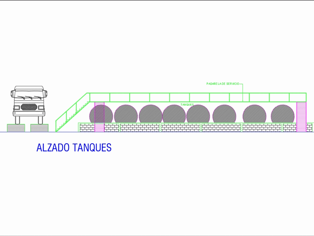 Alzado Tanques Diesel